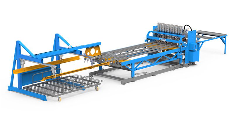 Cable Tray Mesh Welding Line