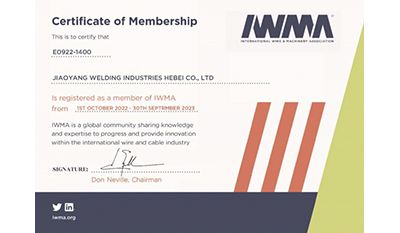 Jiaoyang Company officially joined IWMA Association members