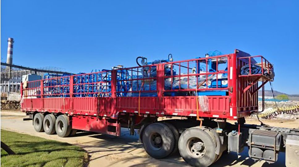 Autoclaved Aerated Concrete Mesh Panel Welding Machine delivery
